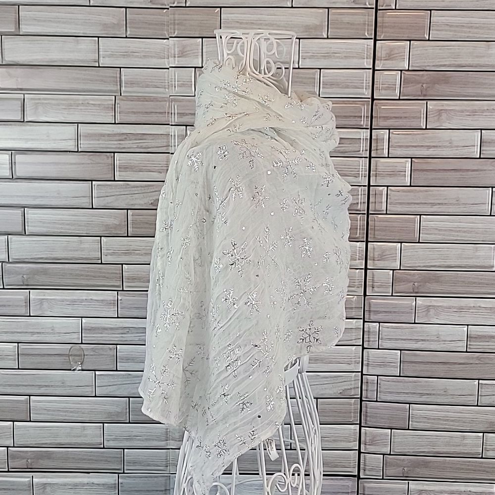 Lavello snowflake scarf One Size - Picture 7 of 9